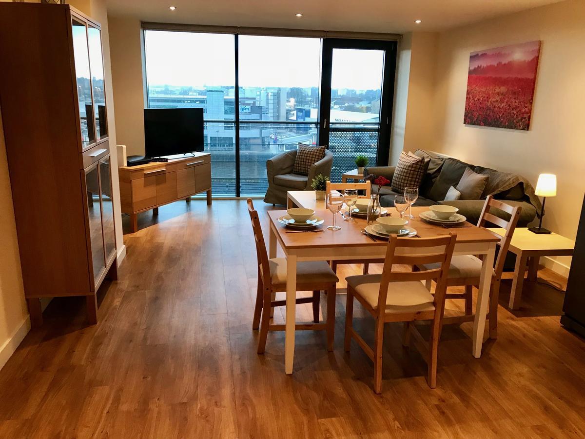 The Heights - River And City View Appartement Glasgow Buitenkant foto